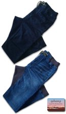 画像: GO HEMP - SLIM RIB PANTS