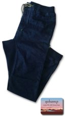 画像: GO HEMP - SLIM RIB PANTS　ワンウォッシュ　再入荷