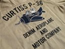 画像: STUDIO D'ARTISAN - "CURTISS P-36"刺繍半袖ワークシャツ