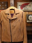 画像: GO WEST - RIDERS JACKET／GOAT SUEDE