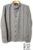 画像1: ORGUEIL オルゲイユ - Button Down Shirts　Indigo Stripe