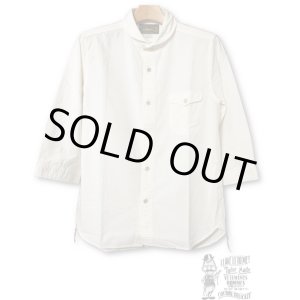 画像: ORGUEIL オルゲイユ - Shawl Collar Shirts　Ivory