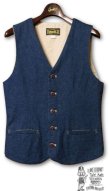 画像1: ORGUEIL オルゲイユ - Denim Gilet　One Wash