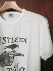 画像2: PHERROW'S フェローズ - '' MISTLETOE '' スラブTシャツ　ホワイト