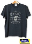 画像1: PHERROW'S フェローズ - '' BUFFALO '' スラブTシャツ　S.ブラック