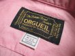 画像8: ORGUEIL オルゲイユ - Classic Short Sleev Shirts　Pink