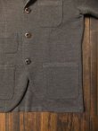 画像3: ORGUEIL オルゲイユ - Knit Jacket　Charcoal Gray