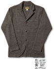 画像1: ORGUEIL オルゲイユ - Knit Jacket　Charcoal Gray