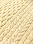 画像11: ORGUEIL オルゲイユ - Cable Knit　Ivory　【MADE IN JAPAN】