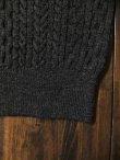 画像9: ORGUEIL オルゲイユ - Cable Knit　Black　【MADE IN JAPAN】