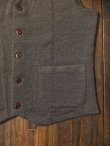 画像3: ORGUEIL オルゲイユ - Knit Vest　Charcoal Gray