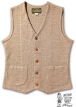 画像1: ORGUEIL オルゲイユ - Knit Vest　Beige