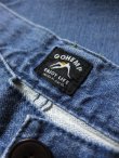 画像10: GO HEMP ゴーヘンプ - LOOSE JODHPURS/WEB DENIM　ライトインディゴ