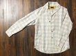 画像3: GO HEMP ゴーヘンプ - ROUNGE SHIRTS/SASHIKO BROKEN CHECK　ナチュラル