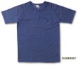 画像1: ★★SALE30％OFF★★GO WEST ゴーウエスト - RAGLAN S/SL TEE W/Pocket　ネイビー