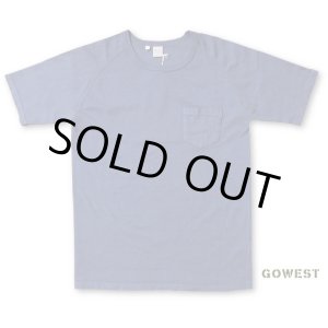 画像: ★★SALE30％OFF★★GO WEST ゴーウエスト - RAGLAN S/SL TEE W/Pocket　ネイビー