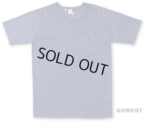 画像1: ★★SALE30％OFF★★GO WEST ゴーウエスト - RAGLAN S/SL TEE W/Pocket　ネイビー