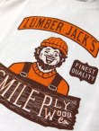 画像6: ★★SALE20％OFF★★PHERROW'S フェローズ - '' LUMBER JACKS '' プリントTシャツ　ホワイト