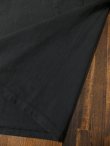 画像8: STUDIO D'ARTISAN ダルチ - 吊り編みP付き刺繍半袖Tシャツ　ブラック