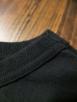 画像5: STUDIO D'ARTISAN ダルチ - 吊り編みP付き刺繍半袖Tシャツ　ブラック