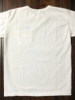 画像10: STUDIO D'ARTISAN ダルチ - 吊り編みP付き刺繍半袖Tシャツ　オフホワイト
