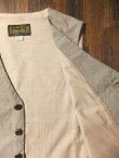 画像9: ★★SALE20％OFF★★ORGUEIL オルゲイユ - Windowpane Gilet　Beige