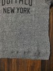 画像3: PHERROW'S フェローズ - '' BUFFALO NEW YORK '' ミニ裏毛スウェットTシャツ　チャコ－ル杢