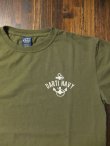 画像2: ★再入荷★STUDIO D'ARTISAN ダルチ - USAコットン " DARTI NAVY " プリントTシャツ　ア－ミ－グリ－ン