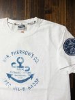 画像2: PHERROW'S フェローズ - ''MFR PHERROW'S Co.''ワッペン付きプリントTシャツ　ホワイト