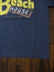 画像3: PHERROW'S フェローズ - ''BEACH HOUSE''プリントTシャツ　サンバーンネイビ－