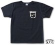 画像1: STUDIO D'ARTISAN ダルチ - インディゴ吊り編み半袖Ｔシャツ　ワンウォッシュ