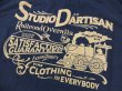 画像9: STUDIO D'ARTISAN ダルチ - 吊り編み半袖Tシャツ　ネイビー