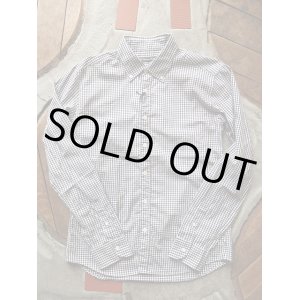 画像: 再入荷Upscape Audience オーディエンス - 国産ブロードシャーリングボタンダウン長袖シャツ【MADE IN JAPAN】  Black Gingham