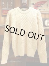 画像: ORGUEIL オルゲイユ - Cable Knit　Ivory　【MADE IN JAPAN】