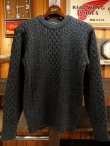 画像1: ORGUEIL オルゲイユ - Cable Knit　Black　【MADE IN JAPAN】