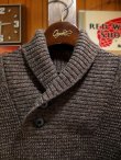 画像3: ORGUEIL オルゲイユ - Pullover Shawl Collar Knit　Brown　【MADE IN JAPAN】