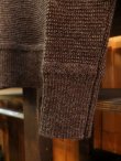 画像5: ORGUEIL オルゲイユ - Pullover Shawl Collar Knit　Brown　【MADE IN JAPAN】