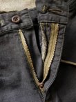 画像6: GO HEMP ゴーヘンプ - SLIM RIB PANTS/BACK SATIN STRETCH　ガンメタルグレイ　【MADE IN JAPAN】