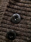 画像6: ORGUEIL オルゲイユ - Pullover Shawl Collar Knit　Brown　【MADE IN JAPAN】