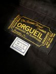 画像9: ORGUEIL オルゲイユ - Button Down Shirt　Black　【MADE IN JAPAN】