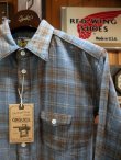 画像2: ORGUEIL オルゲイユ - Classic Wool Shirt　Blue　【MADE IN JAPAN】