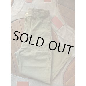 画像: GO WEST ゴーウエスト - UNIQUE DIY PANTS/SULFIDE DYE LIGHToz DUCK　OLIVE　【MADE IN JAPAN】