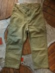 画像6: GO WEST ゴーウエスト - UNIQUE DIY PANTS/SULFIDE DYE LIGHToz DUCK　OLIVE　【MADE IN JAPAN】