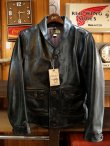 画像1: ORGUEIL オルゲイユ - Cossack Jacket (Horse Leather)　Black　【MADE IN JAPAN】