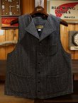 画像1: ORGUEIL オルゲイユ - Beach Cloth Gilet　Black　【MADE IN JAPAN】