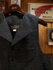 画像2: ORGUEIL オルゲイユ - Beach Cloth Gilet　Black　【MADE IN JAPAN】