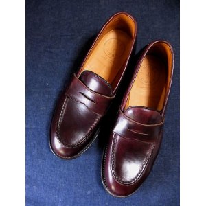 画像: WHEELROBE ウィールローブ - 2割引HEAVY STITCHING LOAFER　Burgundy　【MADE IN JAPAN】