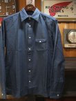 画像1: ORGUEIL オルゲイユ - Classic Chambray Shirt　Indigo　【MADE IN JAPAN】
