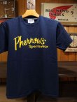 画像1: PHERROW'S フェローズ - ''PHERROW'S''定番ロゴTシャツ　ネイビー