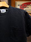 画像2: PHERROW'S フェローズ - ポケT ポケット付きTシャツ　ブラック